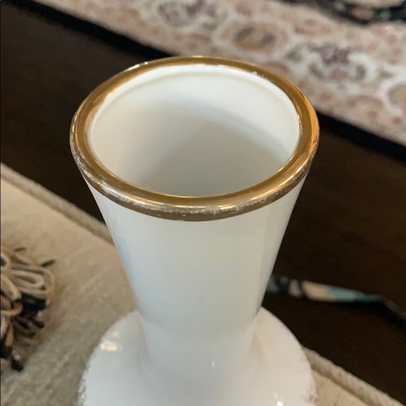 VINTAGE 24 KT. GOLD MADE IN THE USA VASE - Picture 2 of 9